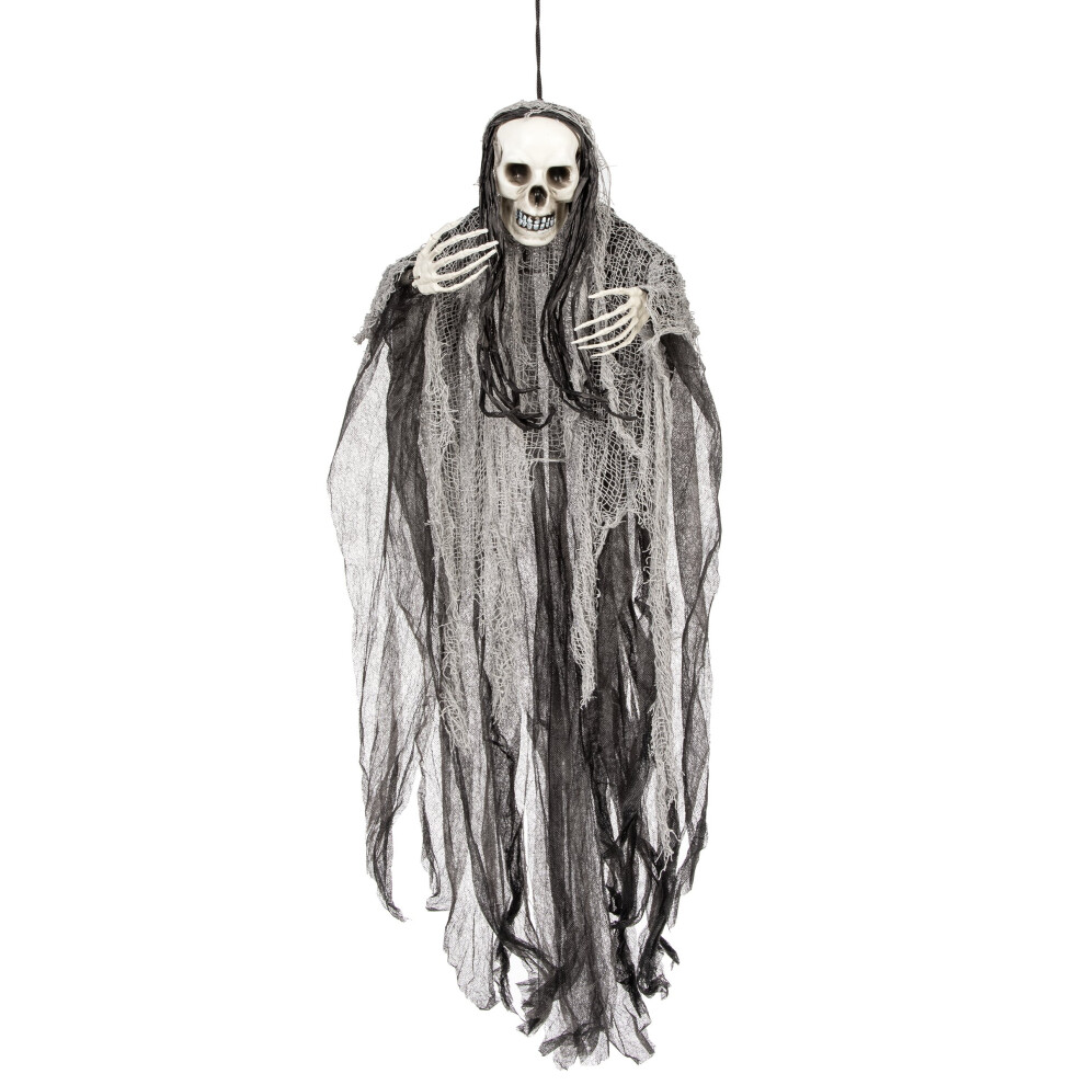 New Rubies Halloween Grim Reaper Hanging Decoration 90Cm