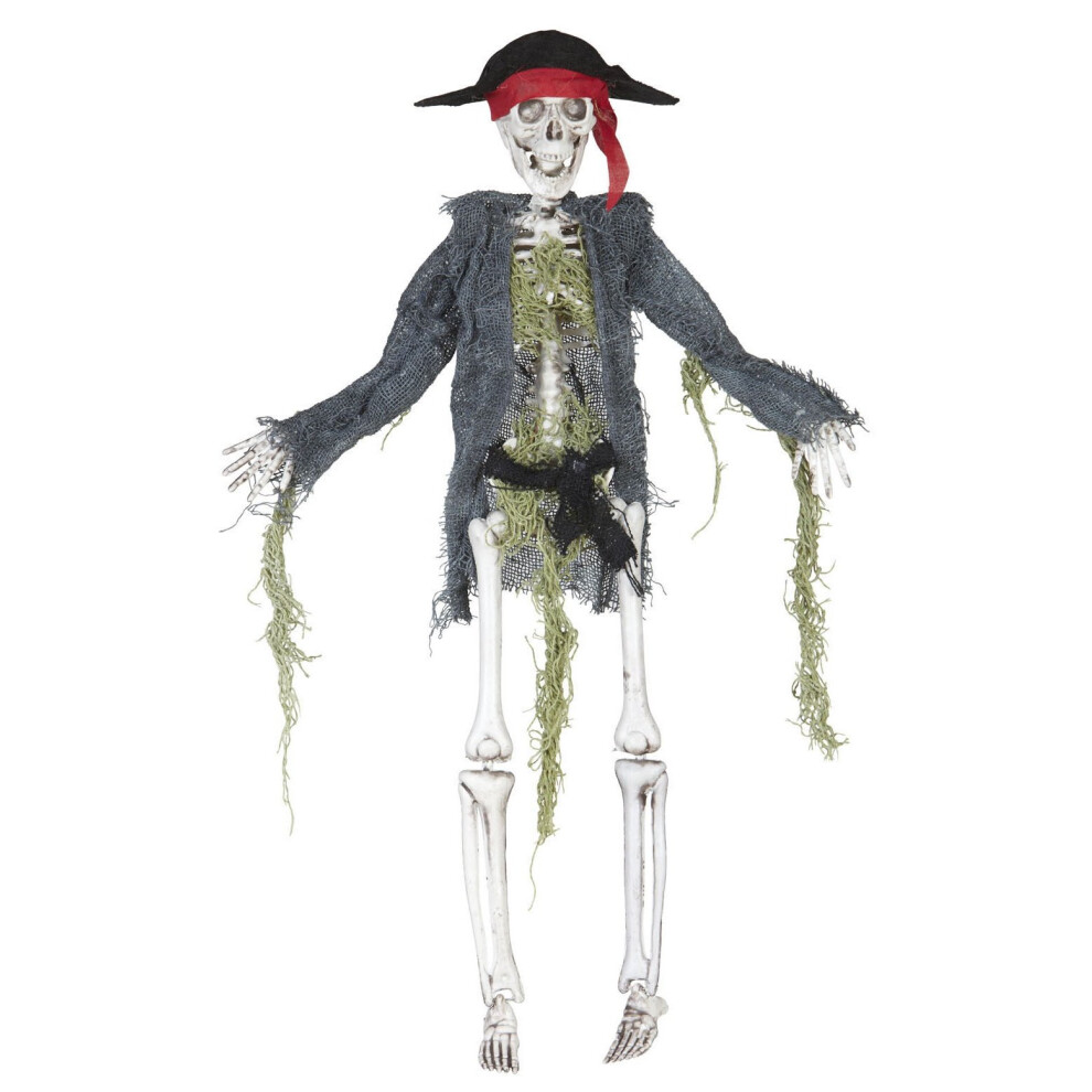Rubies 42Cm Halloween Pirate Zombie Decoration Black