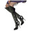 Rubies On black vinyl boots for adults 1
