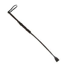 60 cm leather-look riding crop