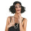 Rubies Black Charleston wig for women 1