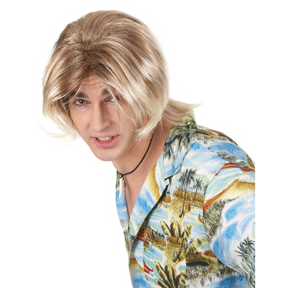 Rubies Blonde Surfer Man Wig