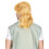 Rubies Men's blond mullet wig 2