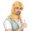 Rubies Men's blond mullet wig 1