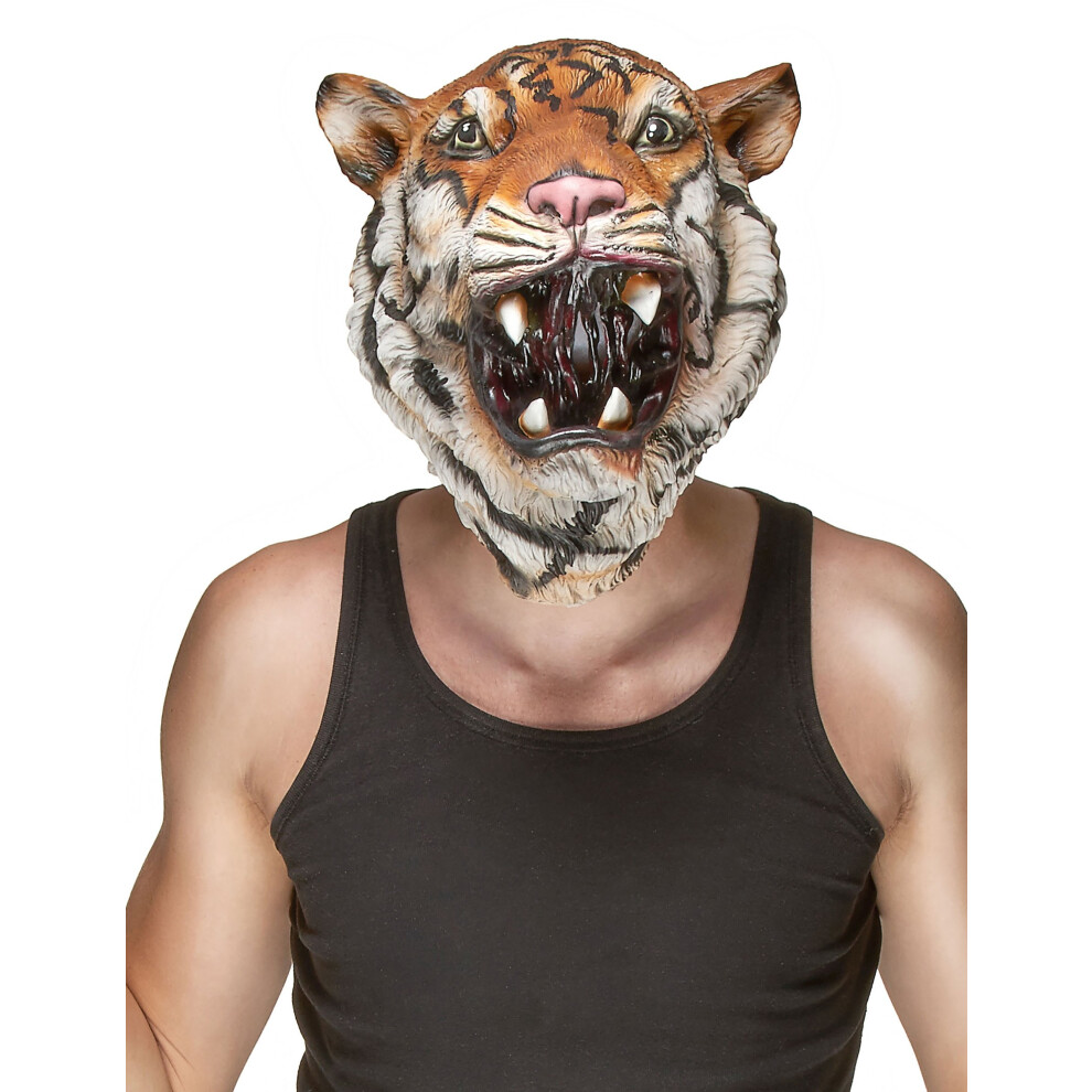 Rubies Adult Tiger Latex Mask