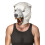 Rubies Adult polar bear latex mask 1