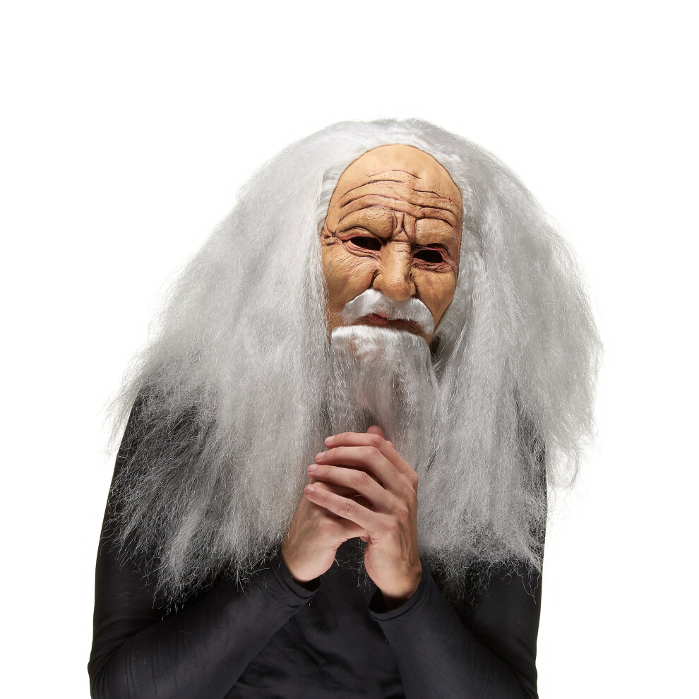 Rubies Adult Old Wizard Latex Mask