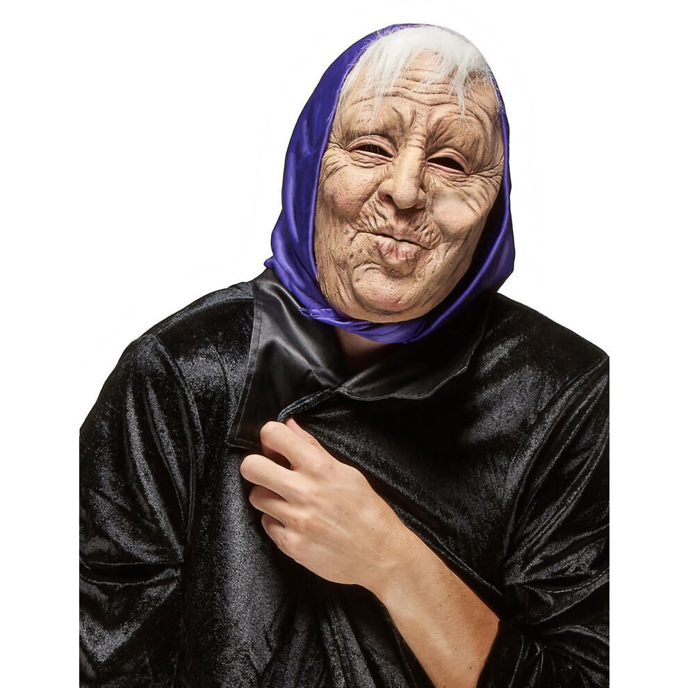 Rubies Adult Old Lady Latex Mask