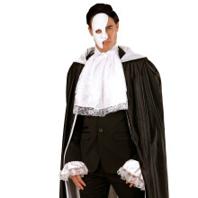 Adult white lace jabot and cuffs