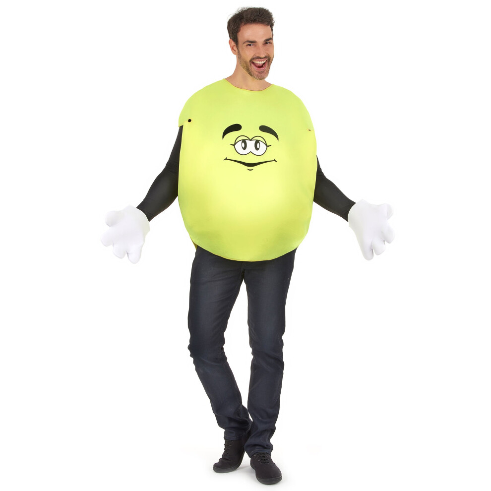 Rubies Candy Costume For Adults Yellow