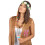 Rubies Adult Multicolor Hippie Necklace 2