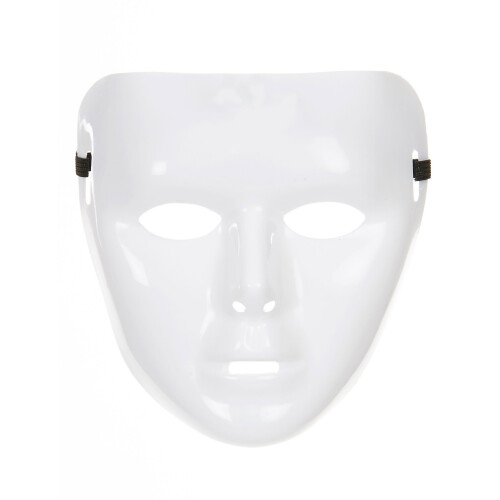 Rubies Adult Glossy White Mask