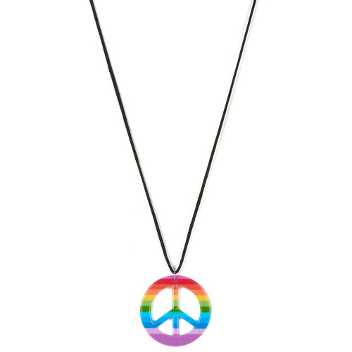 Rubies Adult Multicolor Hippie Necklace