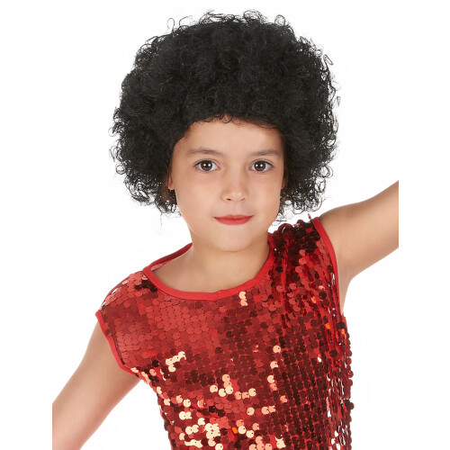 Rubies Black afro wig for children