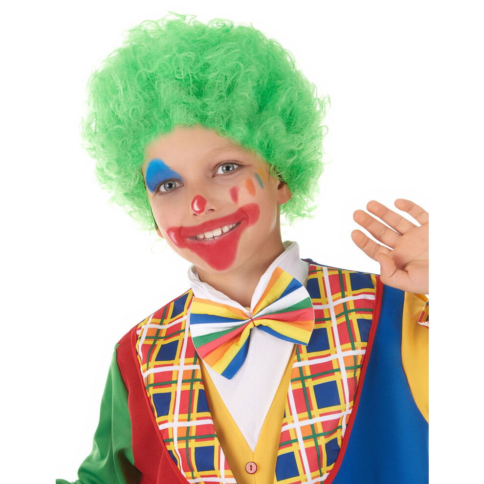 Rubies Green Children's Clown Wig