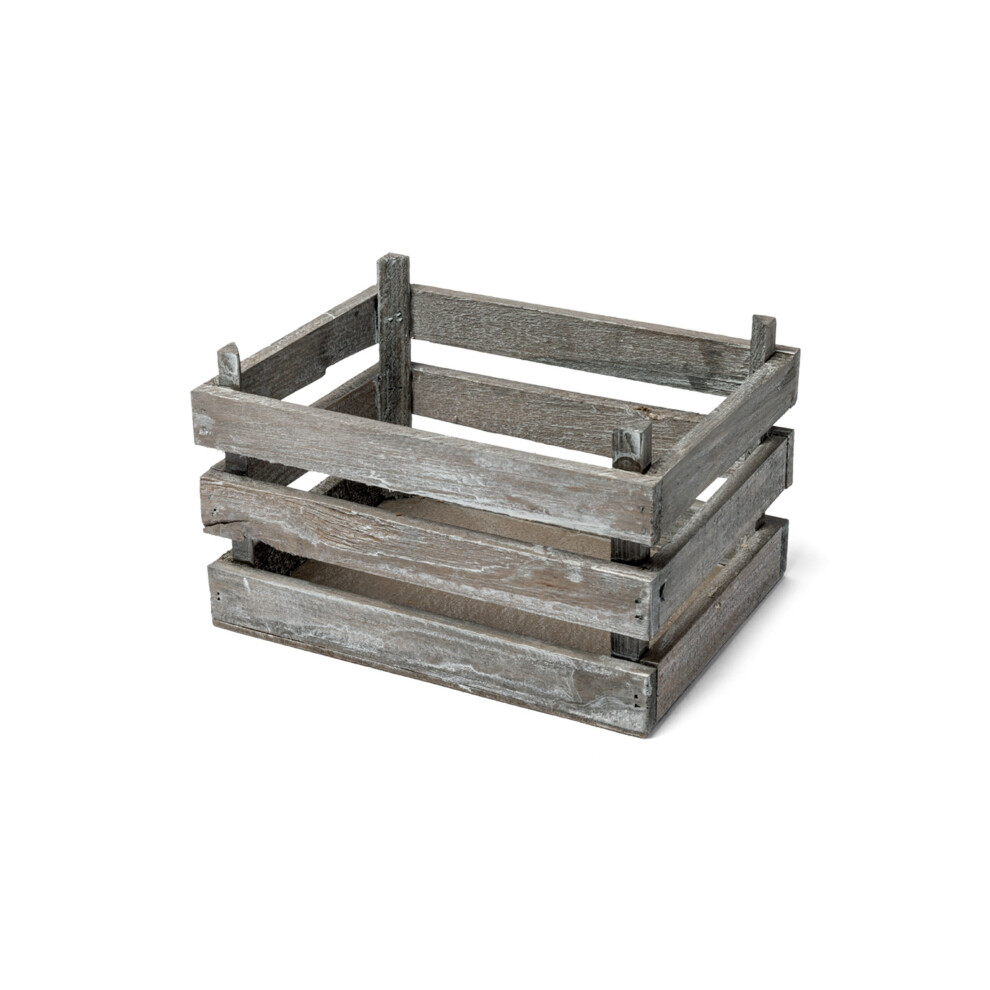 Rubies Wooden Decorative Crate 11 X 20 X 15 Cm