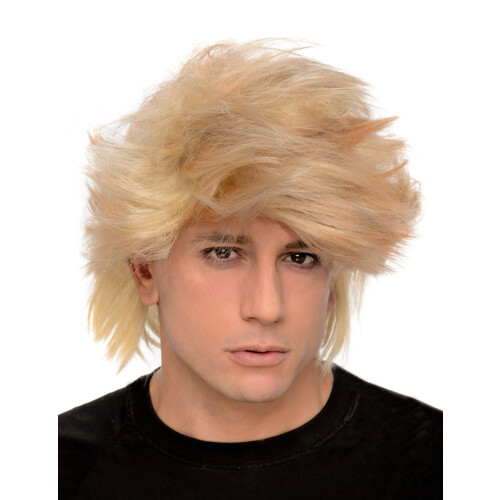 Rubies Messy blonde men's wig