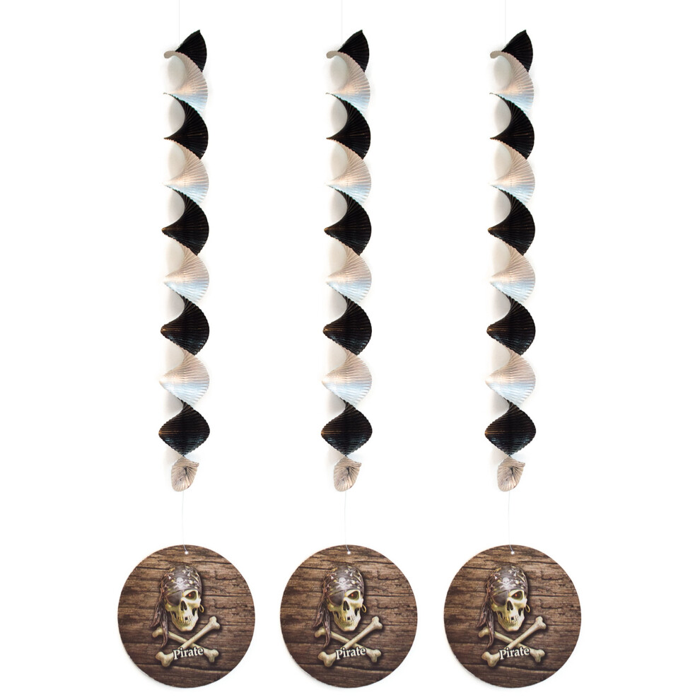 Rubies 3 Pirate Hanging Decorations 81 Cm