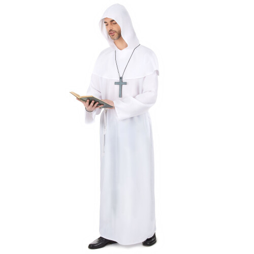 Rubies Adult white monk costume 1