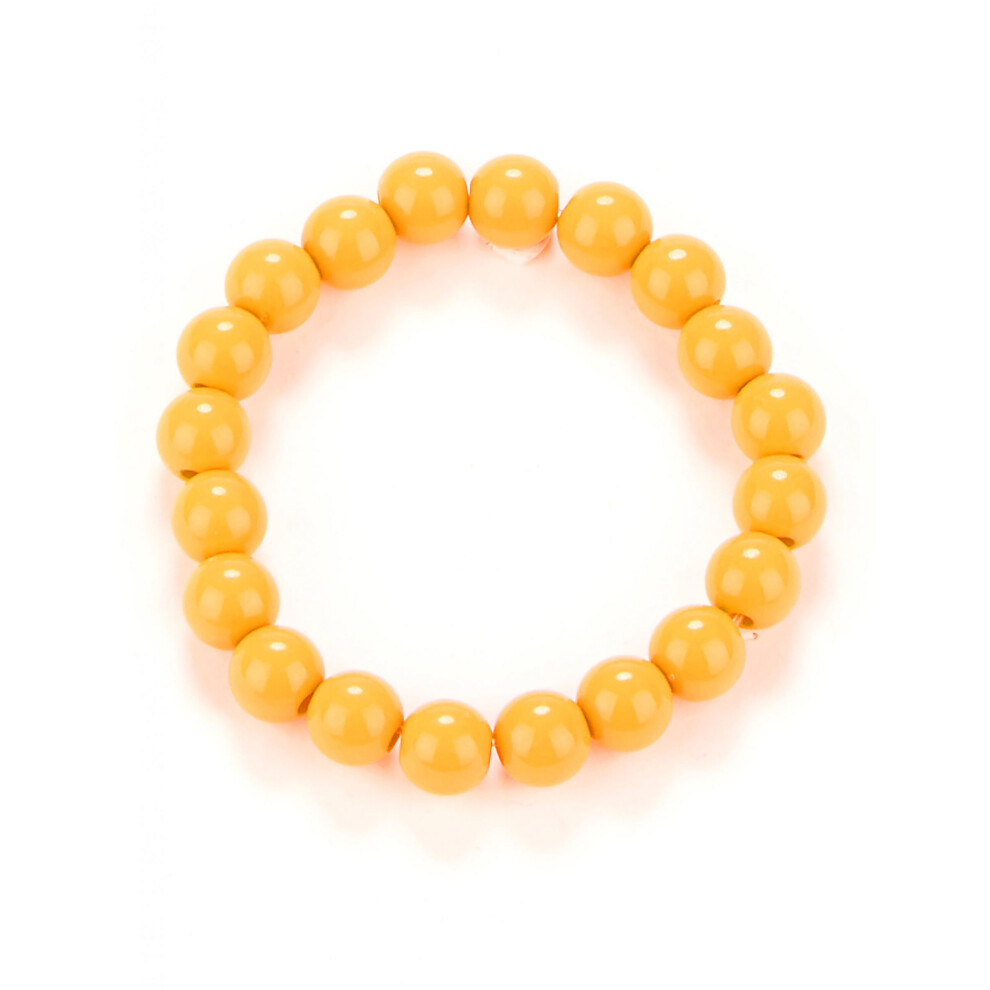 Rubies Adult Beaded Bracelet Orange