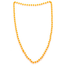 Adult orange pearl necklace