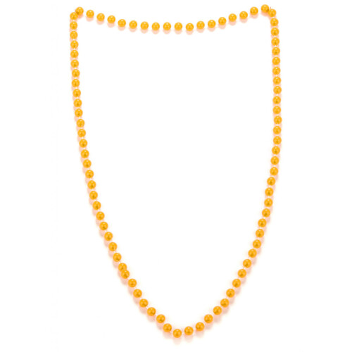 Rubies Adult orange pearl necklace