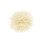 Rubies 25cm Cream Paper Hanging Pompom 1