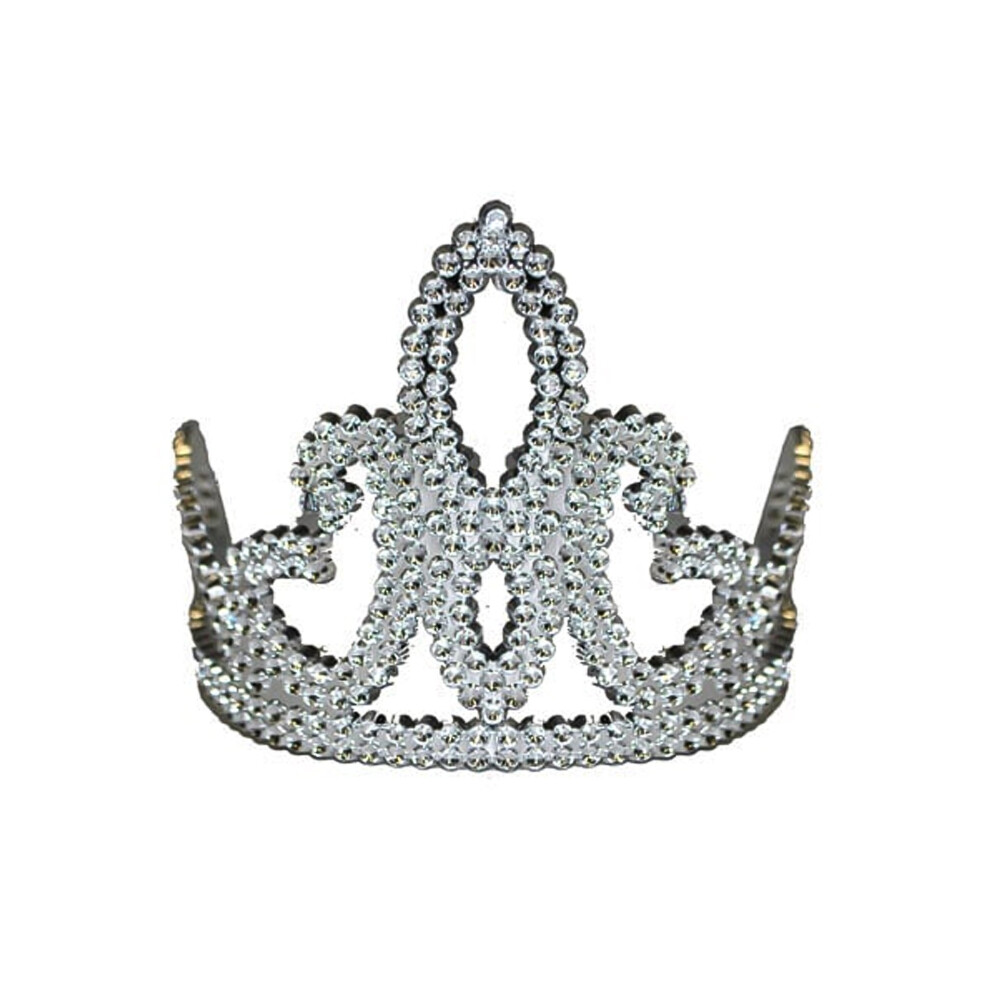 Rubies Princess Tiara For Girls Silver