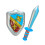 Rubies Inflatable sword and shield 1