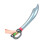 Rubies Inflatable sword 2