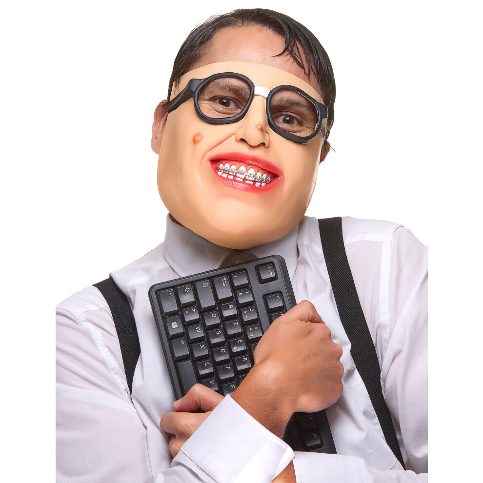 Rubies Adult Geek Latex Half Mask