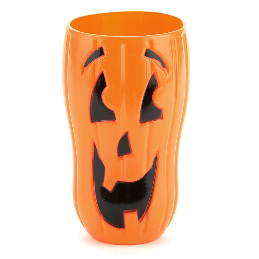 Rubies 50 Cl Smiling Pumpkin Plastic Glass