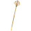 Rubies Golden magic wand for adults and children 1