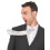 Rubies Adult white sequin tie 1