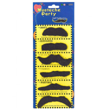 Set of 6 adult mustaches