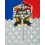 Rubies Knights plastic tablecloth 130 x 180 cm 2