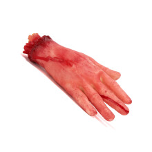 Bloody severed hand Halloween
