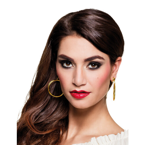 Rubies 2 Adult Pirate Gold Earrings 1