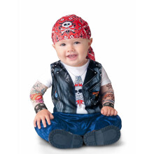 Mini Biker Costume for Baby - Classic