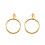 Rubies 2 Adult Pirate Gold Earrings 1