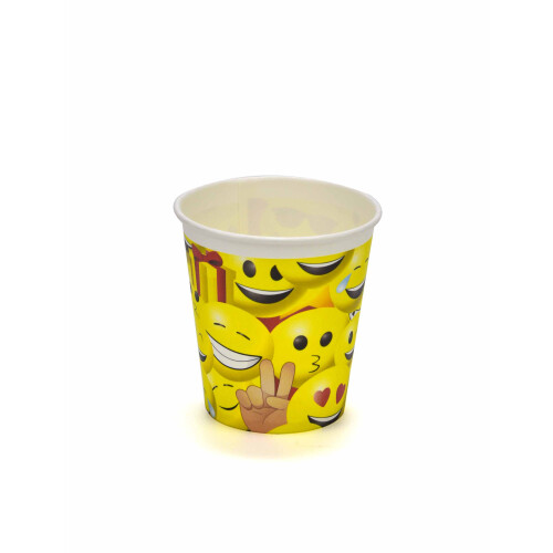 Rubies 200 ml Imoji cups