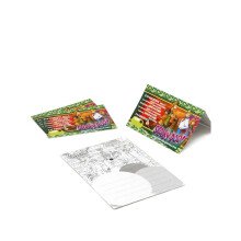 4 Scooby doo invitation cards