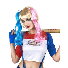 Devilish Harlequin Wig for Women