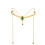 Rubies Adult Golden Elf Tiara 3