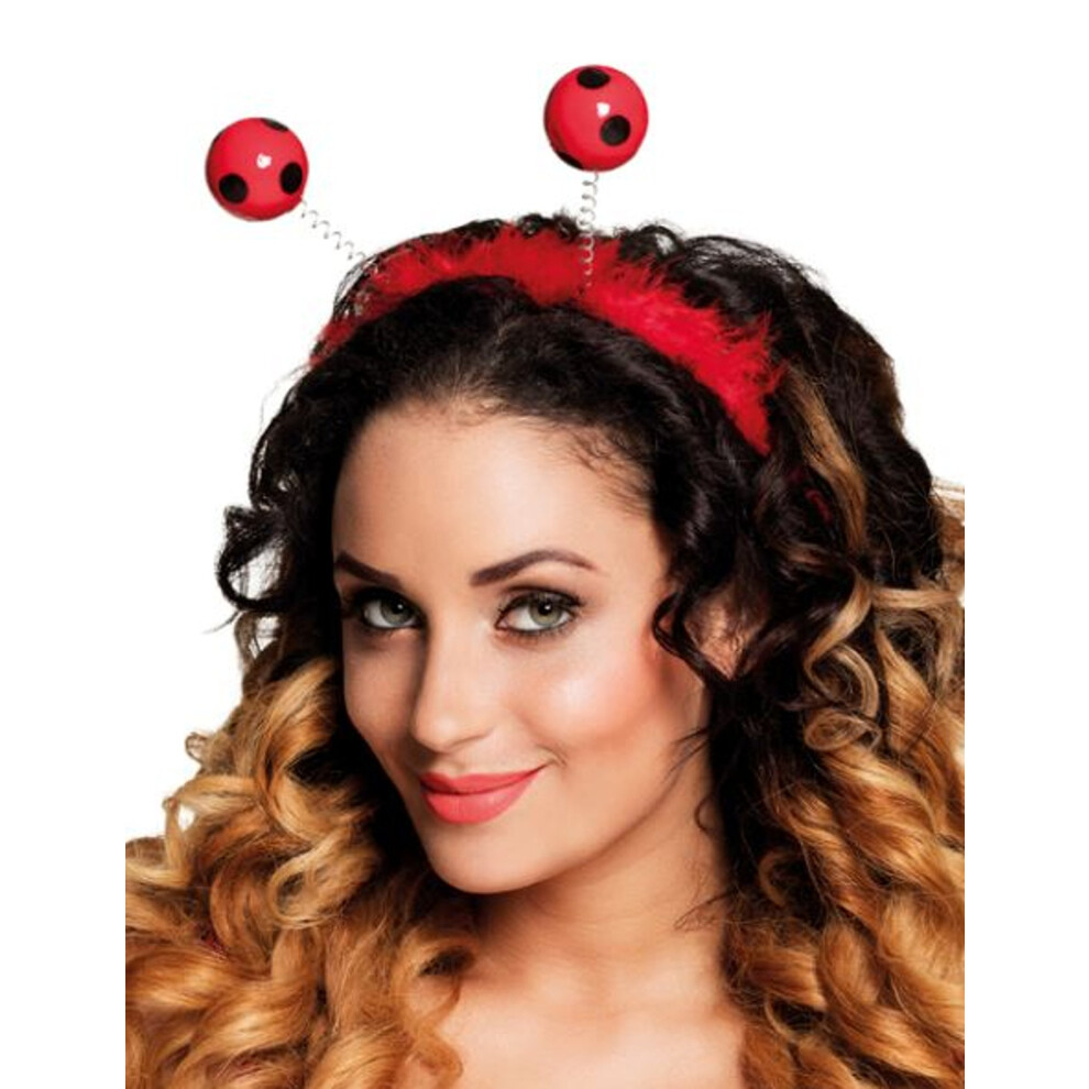 Rubies Adult Ladybug Headband Red/Black