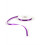 Rubies Satiininauha 6 mm tummanvioletti 1