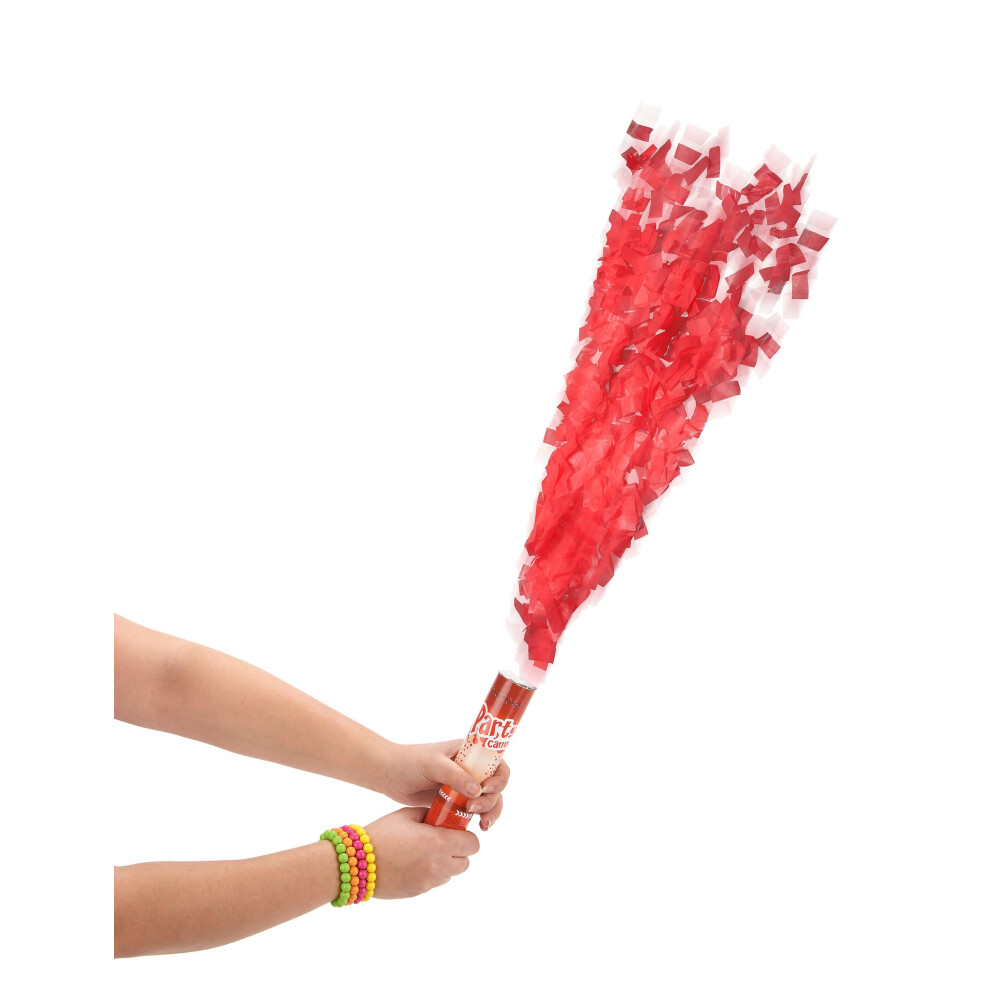 Rubies 20Cm Confetti Cannon Red