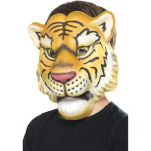Child's tiger head mask