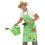 Rubies Adult gardener's blouse 3