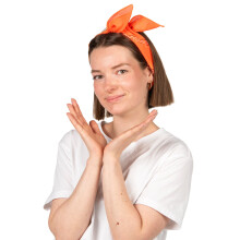 Adult fluorescent orange bandana